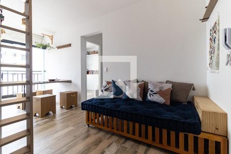 Sala de apartamento para alugar com 2 quartos, 38m² em Vila Moinho Velho, São Paulo