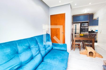 Sala de apartamento à venda com 2 quartos, 43m² em Parque das Nações, Santo André