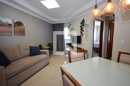 Sala de apartamento para alugar com 2 quartos, 58m² em Setor Bueno, Goiânia