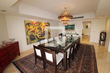 Sala de Jantar de apartamento à venda com 4 quartos, 500m² em Vila Suzana, São Paulo