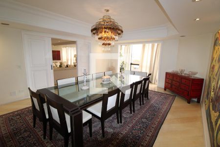 Sala de Jantar de apartamento à venda com 4 quartos, 500m² em Vila Suzana, São Paulo