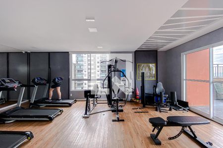 Studio para alugar com 32m², 1 quarto e sem vagaÁrea comum - Academia