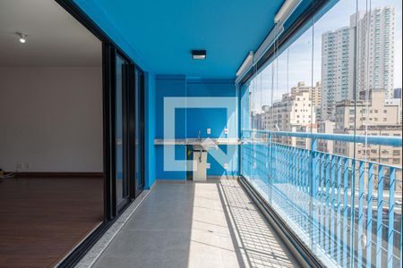 Varanda de kitnet/studio para alugar com 1 quarto, 45m² em Bela Vista, São Paulo