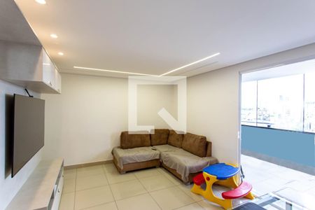 Sala de apartamento à venda com 3 quartos, 84m² em Itamarati, Belo Horizonte
