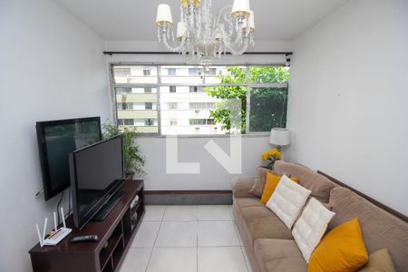 Sala de Estar de apartamento à venda com 2 quartos, 60m² em Praça da Bandeira, Rio de Janeiro