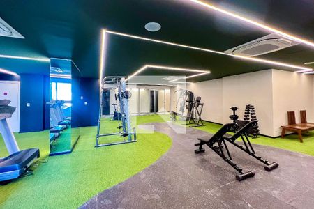 Studio para alugar com 21m², 1 quarto e sem vagaAcademia