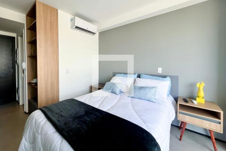 Studio de kitnet/studio para alugar com 1 quarto, 21m² em Indianópolis, São Paulo