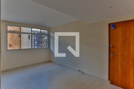 Sala de apartamento à venda com 3 quartos, 100m² em Santo Antônio, Belo Horizonte