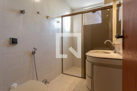 Banheiro de apartamento à venda com 3 quartos, 100m² em Santo Antônio, Belo Horizonte