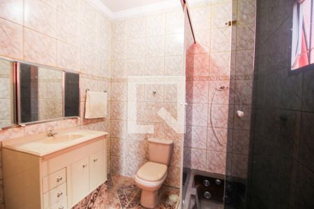 Banheiro da Suíte de casa para alugar com 2 quartos, 82m² em Jardim Maria Eugenia, Sorocaba