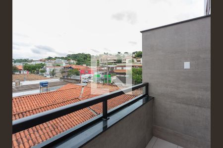 Varanda da Sala de apartamento à venda com 1 quarto, 49m² em São José, Belo Horizonte