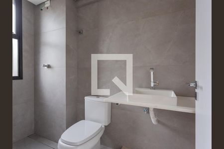 Banheiro da Suíte de apartamento à venda com 1 quarto, 40m² em São José, Belo Horizonte