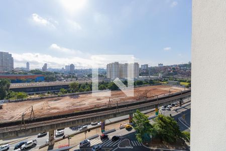 Sala/Quarto (vista) de apartamento para alugar com 1 quarto, 25m² em Vila Andrade, São Paulo