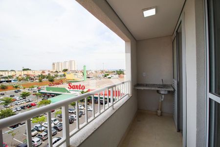 Varanda da Sala de apartamento para alugar com 2 quartos, 53m² em Jardim Abatiá, Sorocaba