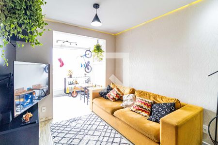 Sala de apartamento à venda com 3 quartos, 73m² em Cidade São Francisco, São Paulo