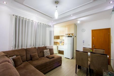 Sala de apartamento à venda com 3 quartos, 120m² em Vila América, Santo André