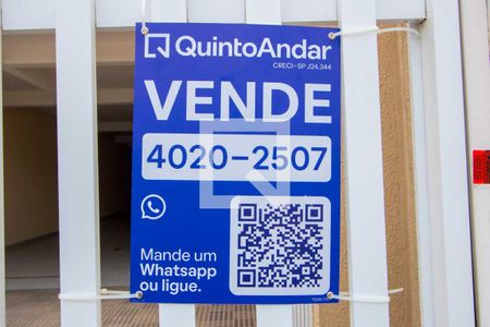 Apartamento à venda com 120m², 3 quartos e 2 vagasPlaquinha instalada na fachada