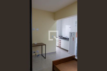 Sala de kitnet/studio para alugar com 1 quarto, 20m² em Vila Indiana, São Paulo