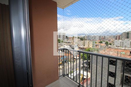 Varanda da Sala de apartamento para alugar com 3 quartos, 70m² em Todos Os Santos, Rio de Janeiro