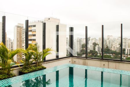 Studio à venda com 25m², 0 quarto e sem vagaPiscina