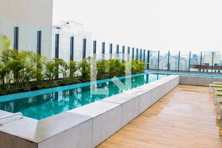 Studio à venda com 25m², 0 quarto e sem vagaPiscina