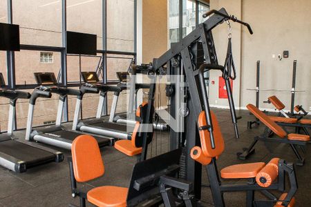 Studio à venda com 25m², 0 quarto e sem vagaAcademia