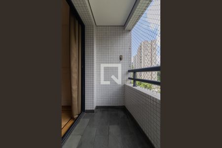 Varanda da Sala de apartamento para alugar com 2 quartos, 58m² em Vila Andrade, São Paulo