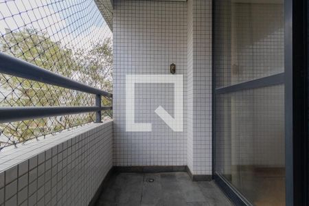 Varanda da Sala de apartamento para alugar com 2 quartos, 58m² em Vila Andrade, São Paulo