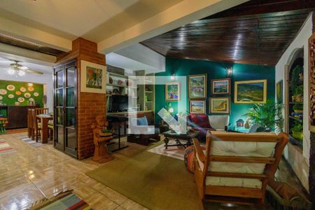 Sala de casa de condomínio à venda com 3 quartos, 169m² em Barra da Tijuca, Rio de Janeiro