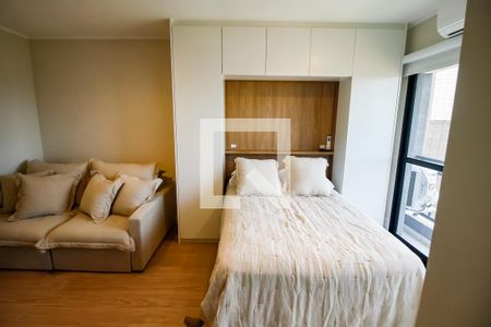 Suíte - armários de kitnet/studio à venda com 1 quarto, 26m² em Jardim Panorama, São Paulo