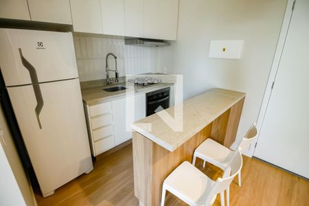 Cozinha - Armários de kitnet/studio à venda com 1 quarto, 26m² em Jardim Panorama, São Paulo