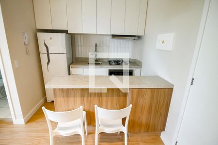 Cozinha - Armários de kitnet/studio à venda com 1 quarto, 26m² em Jardim Panorama, São Paulo