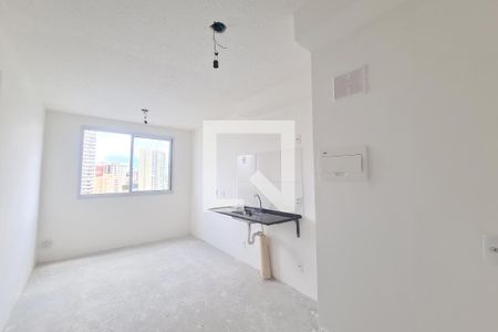 Sala / Cozinha de apartamento à venda com 1 quarto, 24m² em Vila Prudente, São Paulo