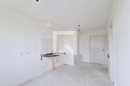 Sala / Cozinha de apartamento à venda com 1 quarto, 24m² em Vila Prudente, São Paulo