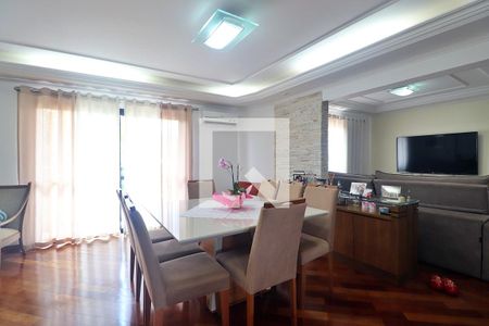 Sala de apartamento à venda com 3 quartos, 143m² em Vila Guiomar, Santo André
