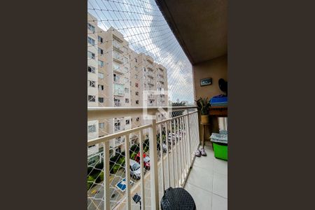 Varanda da Sala de apartamento à venda com 1 quarto, 31m² em Cambuci, São Paulo