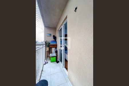 Varanda da Sala de apartamento à venda com 1 quarto, 31m² em Cambuci, São Paulo