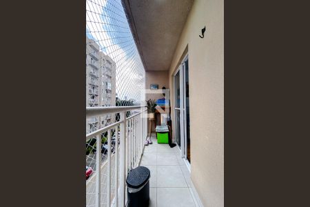 Varanda da Sala de apartamento à venda com 1 quarto, 31m² em Cambuci, São Paulo