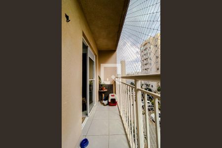 Varanda da Sala de apartamento à venda com 1 quarto, 31m² em Cambuci, São Paulo