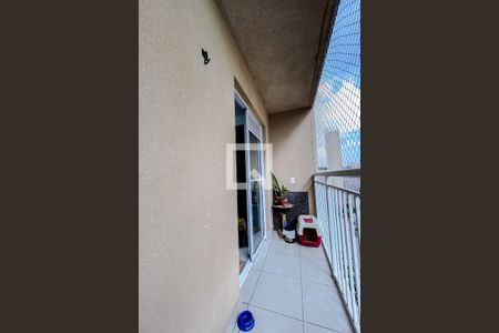 Varanda da Sala de apartamento à venda com 1 quarto, 31m² em Cambuci, São Paulo