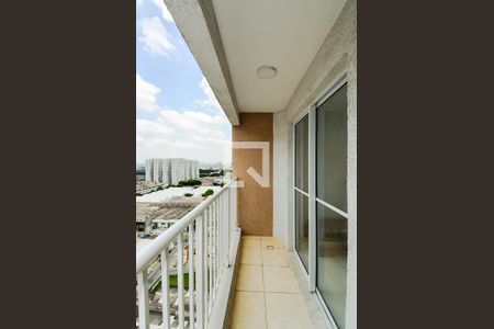 Varanda da Sala de apartamento para alugar com 2 quartos, 43m² em Vila Itapegica, Guarulhos