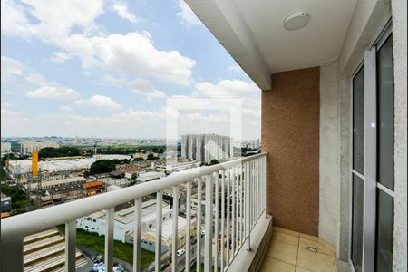 Varanda da Sala de apartamento para alugar com 2 quartos, 43m² em Vila Itapegica, Guarulhos