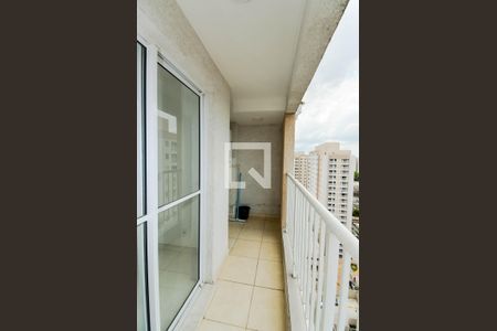 Varanda da Sala de apartamento para alugar com 2 quartos, 43m² em Vila Itapegica, Guarulhos