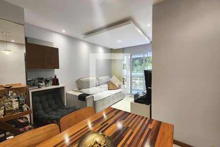 Sala de apartamento à venda com 3 quartos, 80m² em Humaitá, Rio de Janeiro