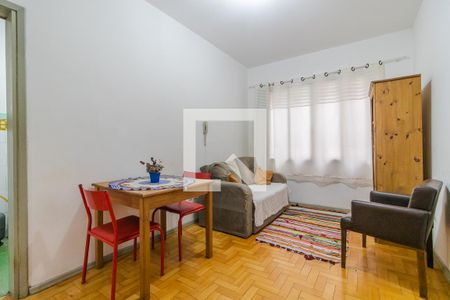 Sala de apartamento à venda com 1 quarto, 47m² em Centro Histórico, Porto Alegre