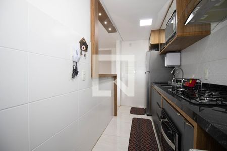 Cozinha e Área de Serviço de apartamento à venda com 2 quartos, 54m² em Samambaia Norte (samambaia), Brasília