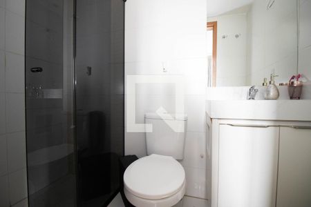 Banheiro da Suíte de apartamento à venda com 2 quartos, 54m² em Samambaia Norte (samambaia), Brasília