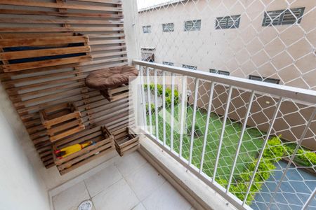 Varanda da Sala de apartamento à venda com 2 quartos, 52m² em Vila Pierina, São Paulo