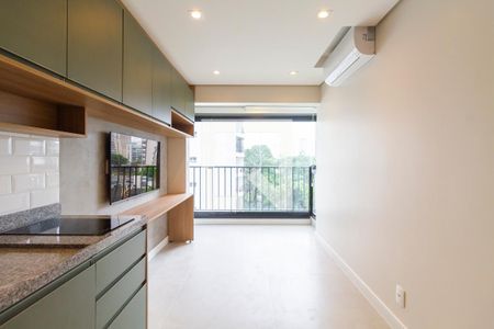 Sala de apartamento à venda com 1 quarto, 29m² em Pinheiros, São Paulo