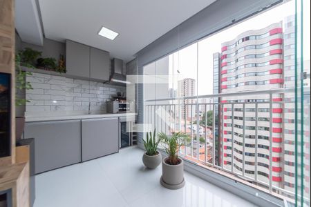 Varanda de apartamento à venda com 2 quartos, 69m² em Santa Paula, São Caetano do Sul
